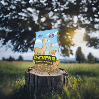 Chrupka Alpaka 20 kg - pasza dla alpak w formie musli