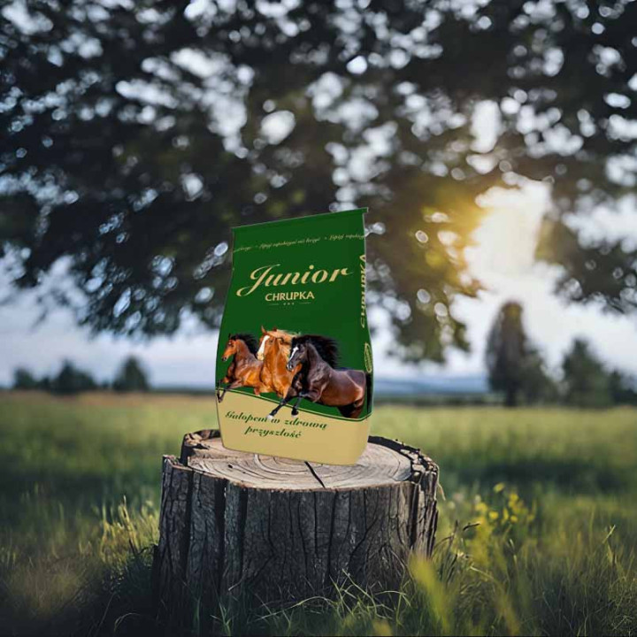 Chrupka Junior (źrebak) 20 kg - pasza dla źrebiąt i młodych koni w formie musli