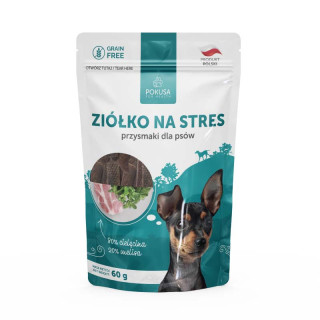 Naturalny przysmak - Ziółko na stres - cielęcina i melisa 60 g