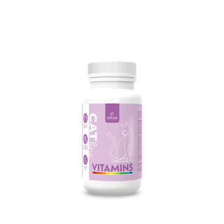 Suplementy dla kotów - CatLine Vitamins 90 tabletek
