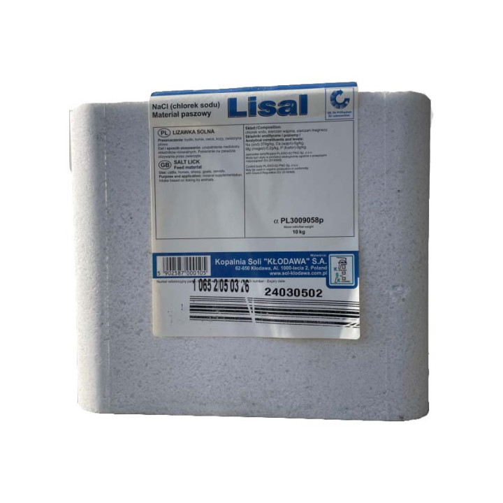 Lizawka solna Lisal 10 kg