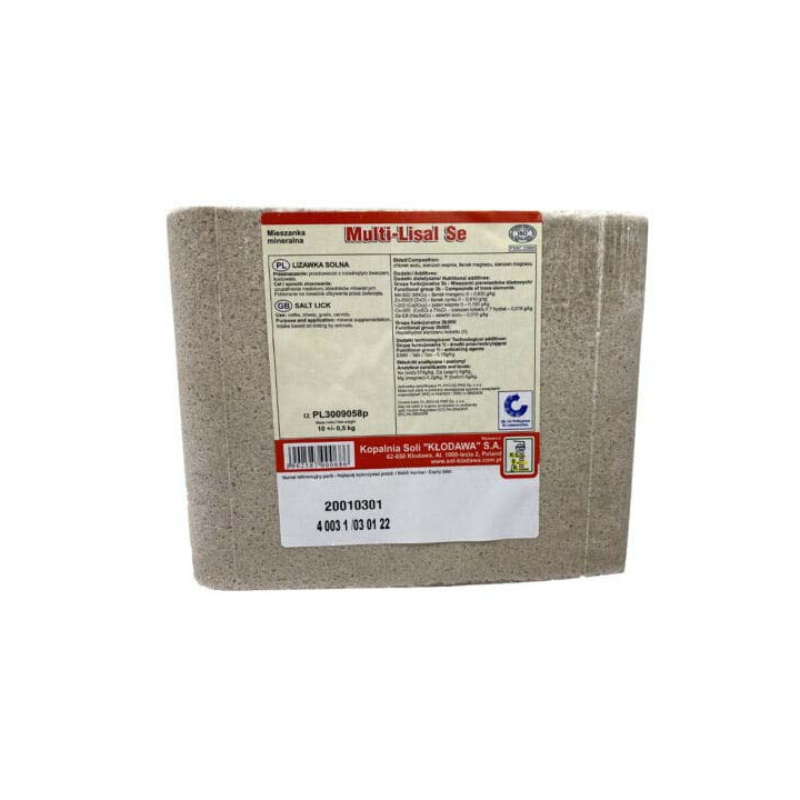 Lizawka solna z selenem Multi-lisal Se 10 kg