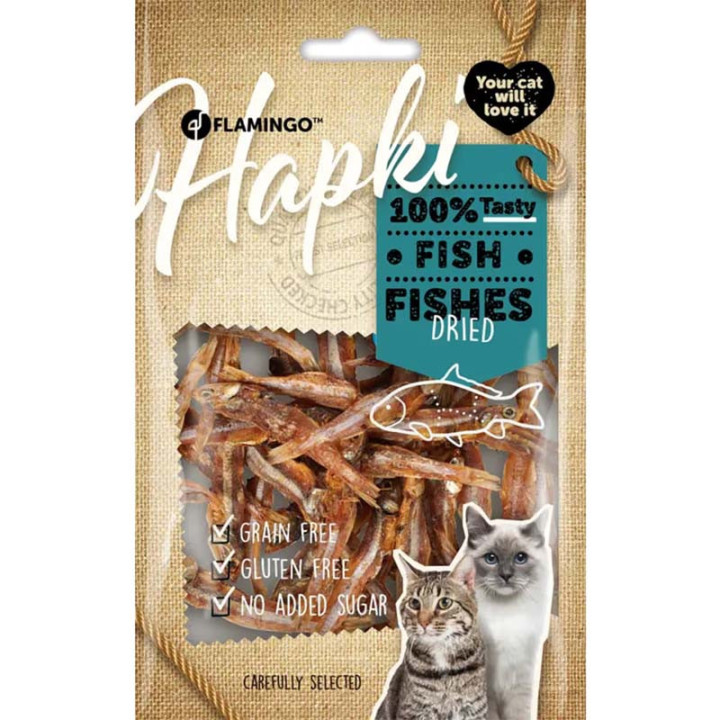 Przysmaki dla kotów Flamingo Hapki Dried Fish 50 g